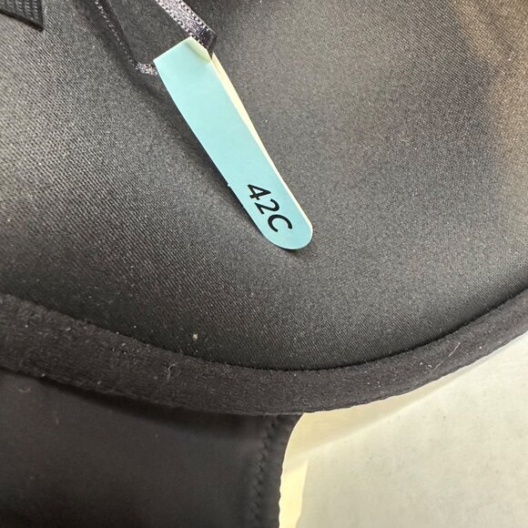 NWT Bali Womens Smoothing Strapless Bra 8-Way 42C Hidden Underwire Black No-Slip - Picture 6 of 12